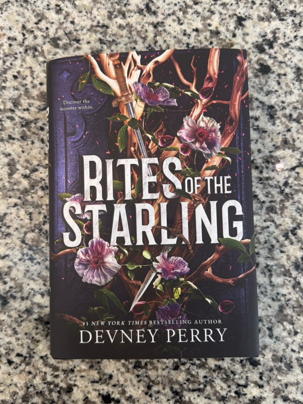 Rites of the Starling - Purple Floral Cover